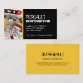 HANDYMAN-GESCHÄFTSKARTE VISITENKARTE (Vorne/Hinten)