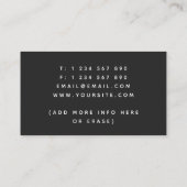 Handyman-Handyman-Tool-Carpentry Visitenkarte (Rückseite)