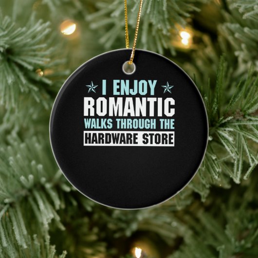 Handyman Hardware Store Tools Verschenken Funny Va Keramik Ornament (Baum)