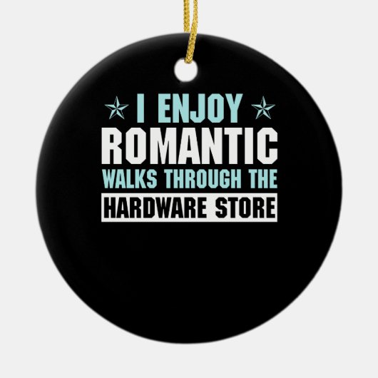 Handyman Hardware Store Tools Verschenken Funny Va Keramik Ornament (Vorne)