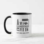 Handyman - Hardware Tools Monogram Tasse (Links)