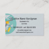 Handyman Herr Fixit Custom Business Cards Visitenkarte (Vorderseite)
