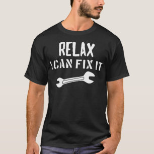 HANDYMAN I can fi it ecavator Junge tierische lust T-Shirt