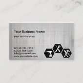 Handyman-Konstruktion - Umgestaltung des Black Lab Visitenkarte (Rückseite)