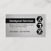 Handyman-Konstruktion - Umgestaltung des Black Lab Visitenkarte (Vorderseite)