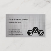 Handyman-Konstruktion - Umgestaltung von Visitenka Visitenkarte (Rückseite)