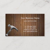 Handyman-Konstruktion - Umgestaltung von Visitenka Visitenkarte (Rückseite)