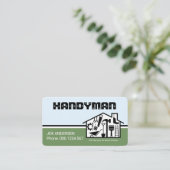 Handyman-Laden Heimwerker-Service Visitenkarte (Stehend Vorderseite)