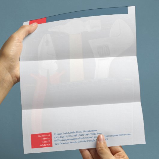 Handyman Letterhead Briefkopf