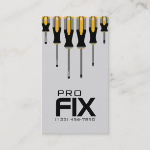 Handyman, Maintenance Business Card Visitenkarte