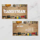 Handyman, Maintenance Business Card Visitenkarte (Vorne/Hinten)