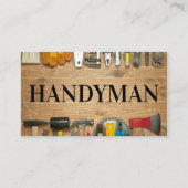 Handyman, Maintenance Business Card Visitenkarte (Vorderseite)