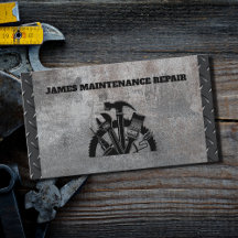 Handyman Maintenance Reparaturservice Metallstahl