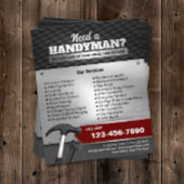 Handyman Maintenance Service Beruflich Metal Flyer