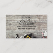 Handyman Maintenance-Visitenkarte Terminkarte (Rückseite)