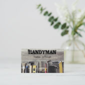 Handyman Maintenance-Visitenkarte Terminkarte (Stehend Vorderseite)