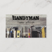Handyman Maintenance-Visitenkarte Terminkarte (Vorderseite)