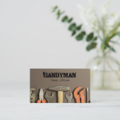 Handyman Maintenance-Visitenkarte Terminkarte (Stehend Vorderseite)