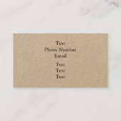 Handyman/Maintenance-Visitenkarte Visitenkarte (Rückseite)