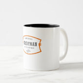 Handyman Masterpiece Edition - Fixologe Zweifarbige Tasse (VorderseiteRechts)