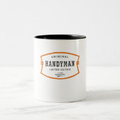 Handyman Masterpiece Edition - Fixologe Zweifarbige Tasse (Mittel)