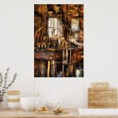 Handyman - Messy Workbench Poster (Küche)