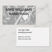 Handyman New Business Cards Visitenkarte (Vorne/Hinten)