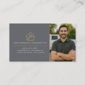 Handyman Photo Wood Grain Professional Visitenkarte (Vorderseite)