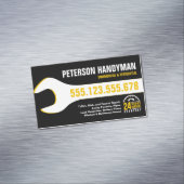 HANDYMAN PLUMBING 24-STUNDEN-WRENCH-WERKZEUG MAGNETISCHE VISITENKARTE (Beispiel)