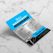 Handyman Plumbing & Repair Service Blue Flyer