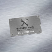 Handyman Repair Beruflich Maintenance Service Magnetische Visitenkarte (Beispiel)