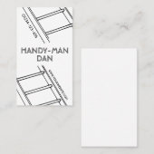 HandyMan/Reparatur-Typ-Visitenkarte Visitenkarte (Vorne/Hinten)