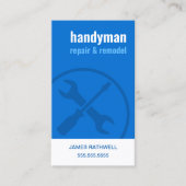 Handyman-Reparaturen | QR-Code Visitenkarte (Vorderseite)
