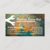 Handyman Reparaturservice Big Hammer Visitenkarte (Vorderseite)