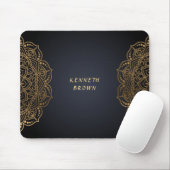 Handyman repariert Black Gold Mousepad (Mit Mouse)