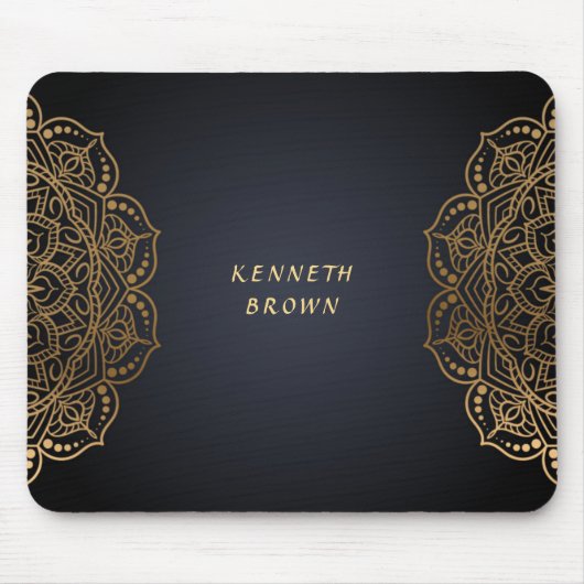 Handyman repariert Black Gold Mousepad (Vorne)