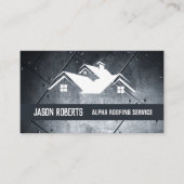 Handyman Roof Repair Construction Roofer Dachdecku Visitenkarte (Vorderseite)