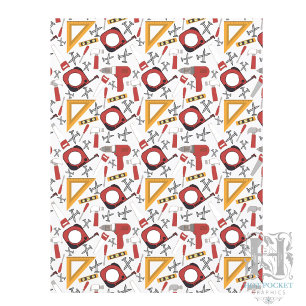 Handyman Scrapbook Papier in Rot