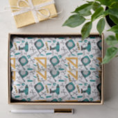 Handyman Seidenpapier in Blau (Geschenk)