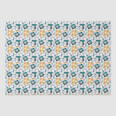 Handyman Seidenpapier in Blau (Vorderseite)