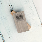 Handyman Service Holz Template Trendcard Visitenkarte