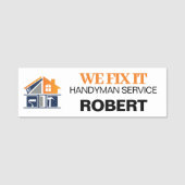Handyman Service Namensschild (Vorderseite)