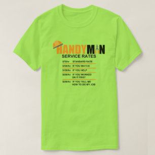 HANDYMAN SERVICE RATEN T-Shirt