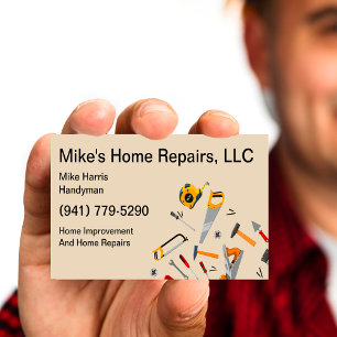 Handyman-Service-Tools-Design Visitenkarte