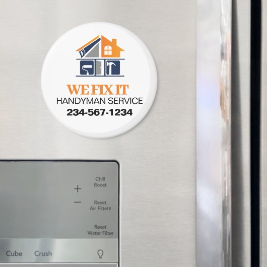 Handyman-Service-Werbung Magnet (In Situ (Kühlschrank))