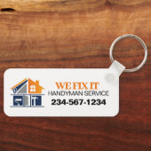 Handyman-Service-Werbung Schlüsselanhänger (Vorderseite)