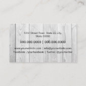 Handyman Services Business Card Visitenkarte (Rückseite)