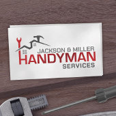 Handyman Services Cool Simple Visitenkarte