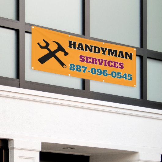 Handyman Services Custom Banner (Äußeres Gebäude)