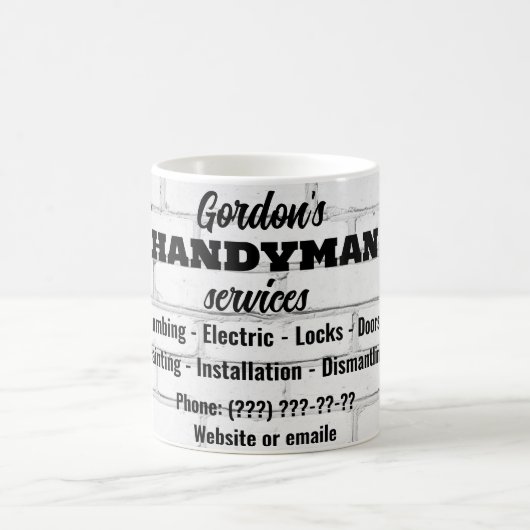 Handyman Services Kaffeetasse (Mittel)